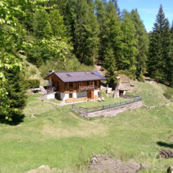 baita inverno val di Cembra