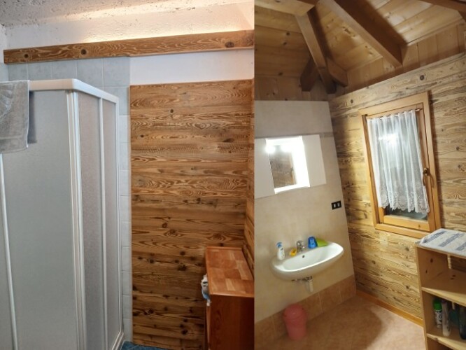Maso Pellizzaro bagno ristrutturato