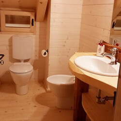 affitto baita Stella a Tarvisio bagno