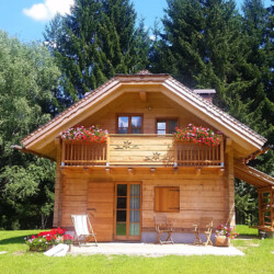 affitto baita Stella a Tarvisio esterno