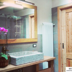 affitto baita Trentino bagno
