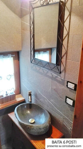 affitto baita vacanze Lagorai bagno