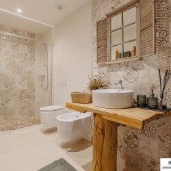 bagno baita Odomi in affitto Trentino