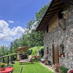 baita con giardino in affitto Trentino valle dei Mocheni