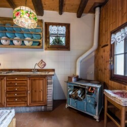 cucina tipica di montagna chalet Silenthia
