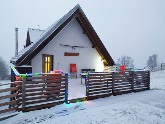 inverno Natale Chalet in affitto Veneto