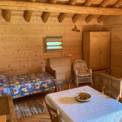 Baita Il Cardo stanza da letto
