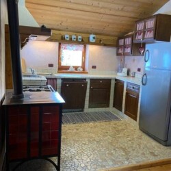 cucina baita Trentino