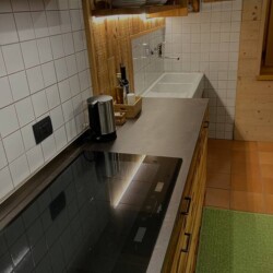 cucina baita Le Mase Trentino