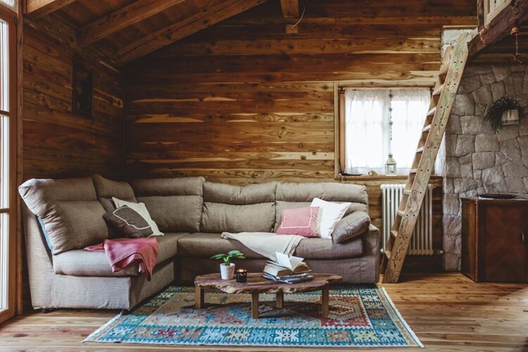 affitto baita legno in montagna