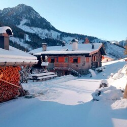 baita Ronchi affitto inverno neve