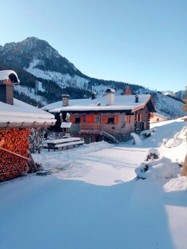 baita Ronchi affitto inverno neve