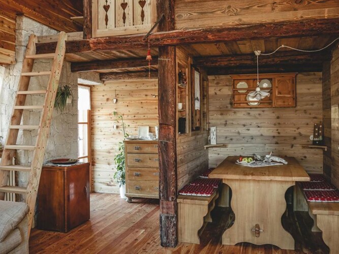 baita in legno Incantata