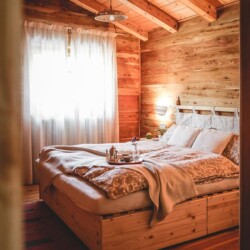 stanza letto baita Incantata