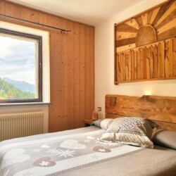 stanza da letto Val di Sole baita Bertolini