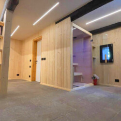 sauna in baita Trentino