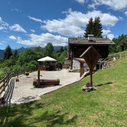 Baita Mandini estate vacanza montagna