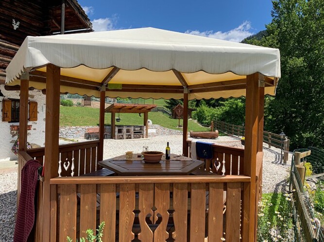 Gazebo baita Mandini