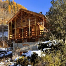 baita 6 persone affitto Val di Rabbi
