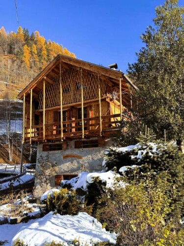 baita 6 persone affitto Val di Rabbi