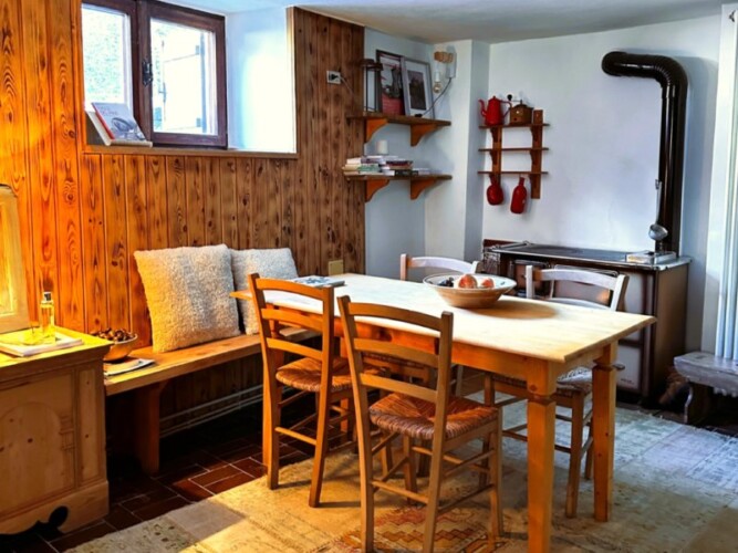 baita soggiorno cucina baita Mulino 19