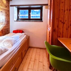 letto singolo baita in affitto per 6 persone
