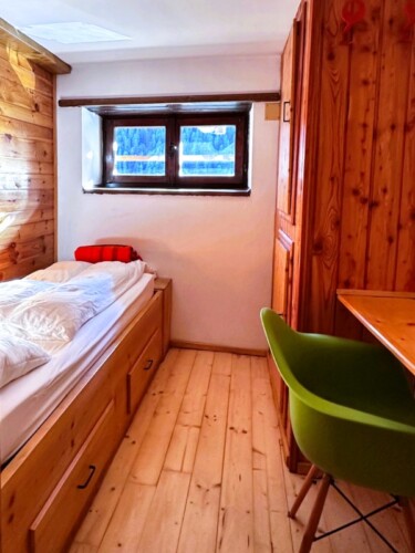 letto singolo baita in affitto per 6 persone