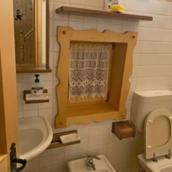 bagno baita Salman in Val Bartolo