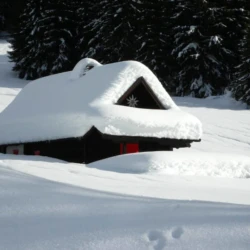 baita in affitto inverno Salman Val Bartolo