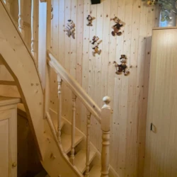 scala in legno baita Salman
