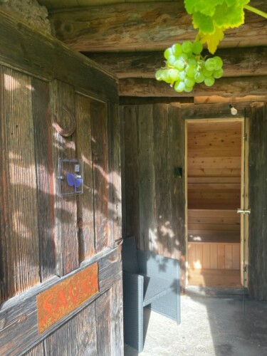 baita con sauna Fior di Fenil