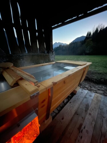 baita in affitto con sauna Trentino