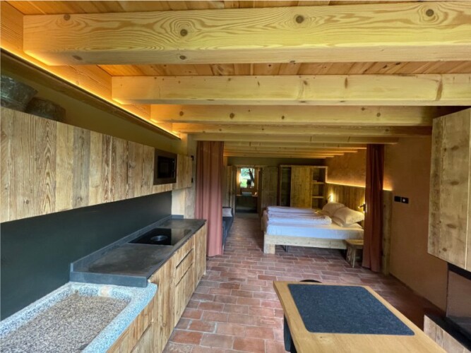 cucina baita Fior di Fenil
