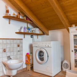 bagno baita Fravort in Trentino