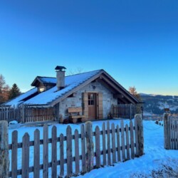 baita inverno Lavarone Trentino