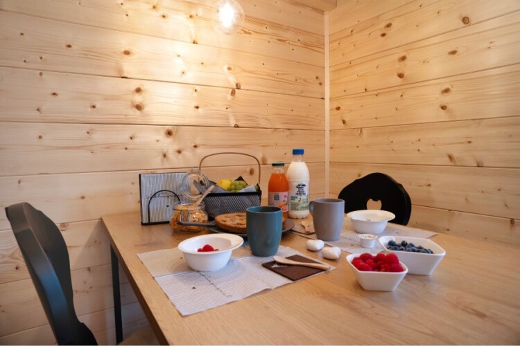 Chalet vacanze colazione in Trentino