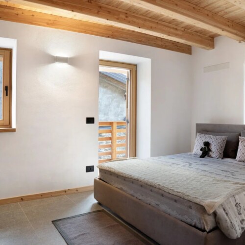 camera con balcone Chalet Nido Verde
