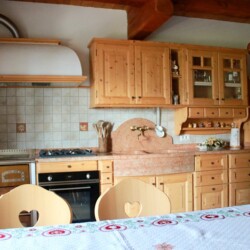 cucina baita Prennstoll Hof.
