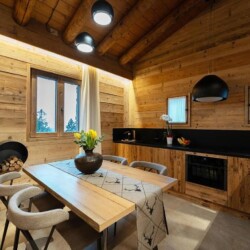 cucina baita La Quercia e il Frassino