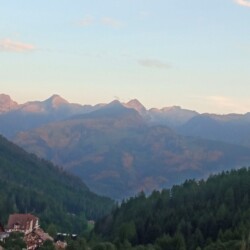 vista montagne Chalet Cornon