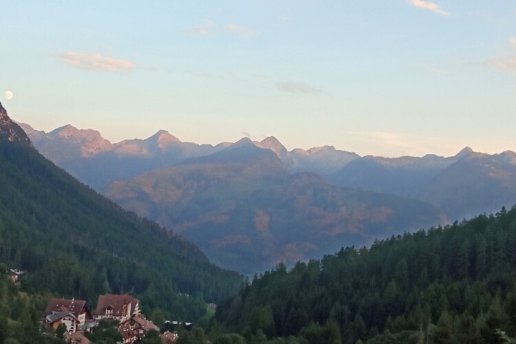 vista montagne Chalet Cornon
