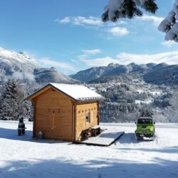Lozzo di Cadore chalet in affitto per vacanze in inverno
