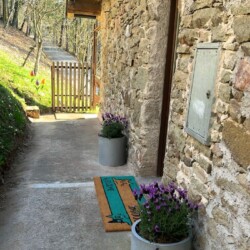 entrata baita Lovely House Trentino