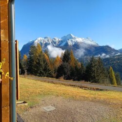 vista dal chalet Lozzo di Cadore