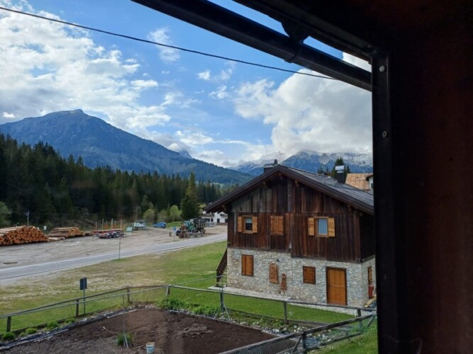 vista montagne Val Visdende