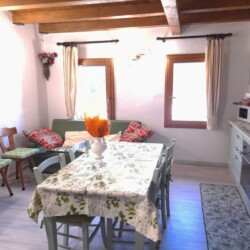 zona cucina baita Val Visdende